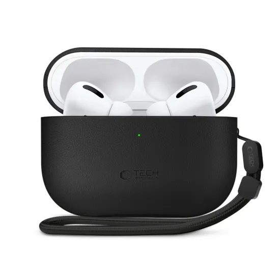 Tech-Protect NaturalFit, Apple AirPods Pro 3, μαύρο