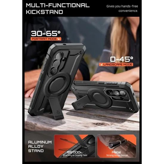 Supcase Unicorn Beetle Pro Mag MagSafe, Samsung Galaxy S26, μαύρο