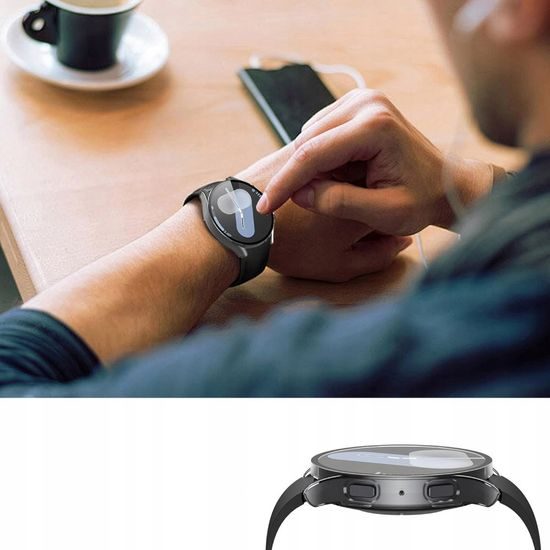Tech-Protect Defense360 Samsung Galaxy Watch 4 / 5 / FE (40 mm), průhledný