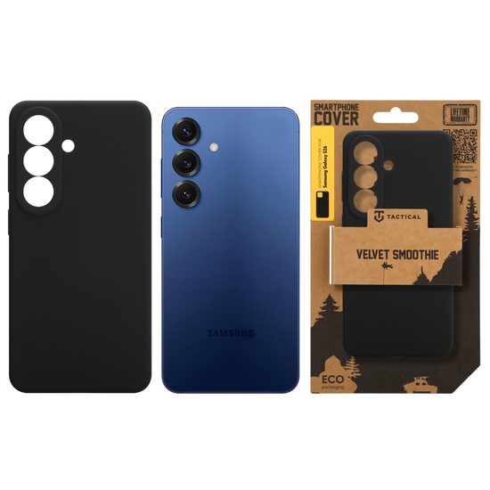 Tactical Velvet Smoothie maska, Samsung Galaxy S26, crna