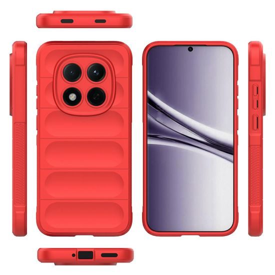 Θήκη Wency Magic Shield, Xiaomi Redmi Note 15 Pro 5G, κόκκινη