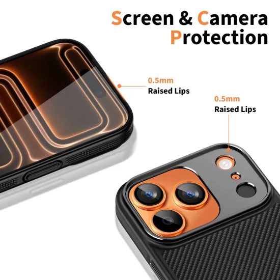 Tech-Protect Kevlar Aramid CC MagSafe θήκη, iPhone 17 Pro, μαύρη