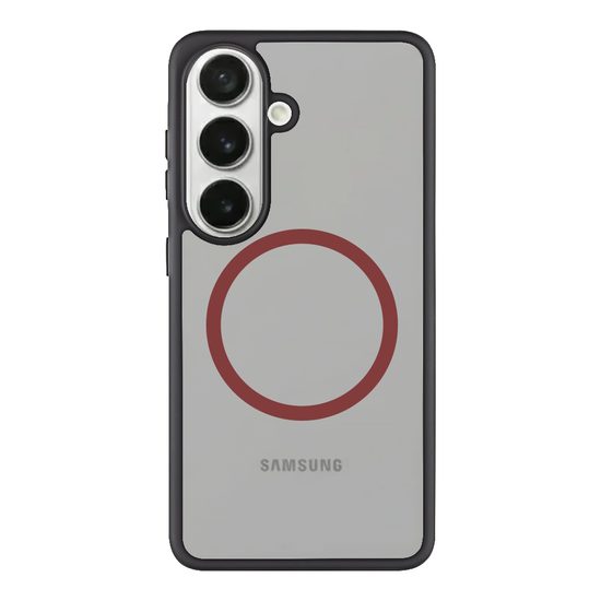 Tactical MagForce Hyperstealth cover 2.0 til Samsung Galaxy S26 - Sort-Rødt