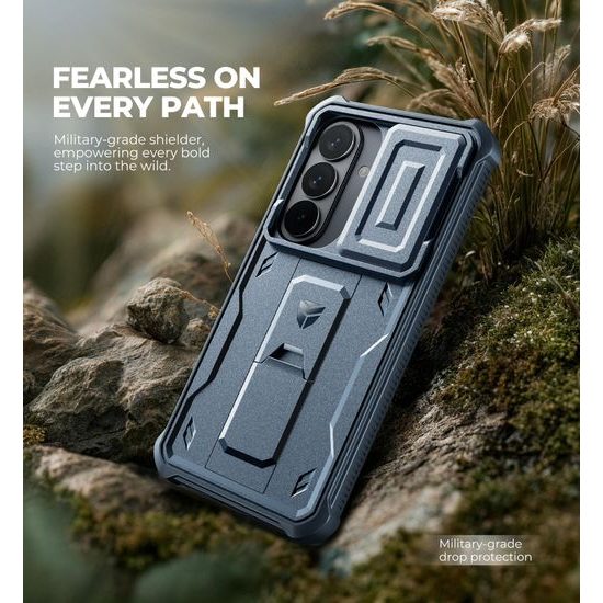 Dexnor 360 Kickstand Camprotector θήκη Samsung Galaxy S26, μπλε