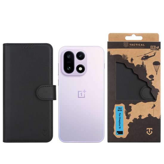 Θήκη Tactical Field Notes, OnePlus 15, μαύρη