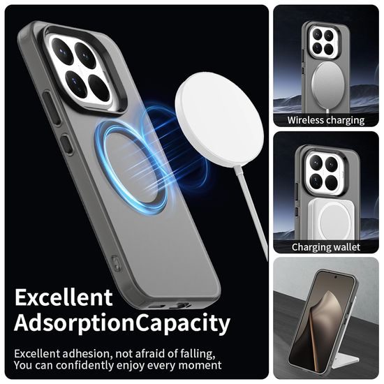 Techsuit CandyCase MagSafe, Xiaomi 15T Pro, μαύρο