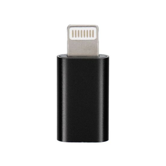 Adaptor BlueStar USB-C - Lightning, negru