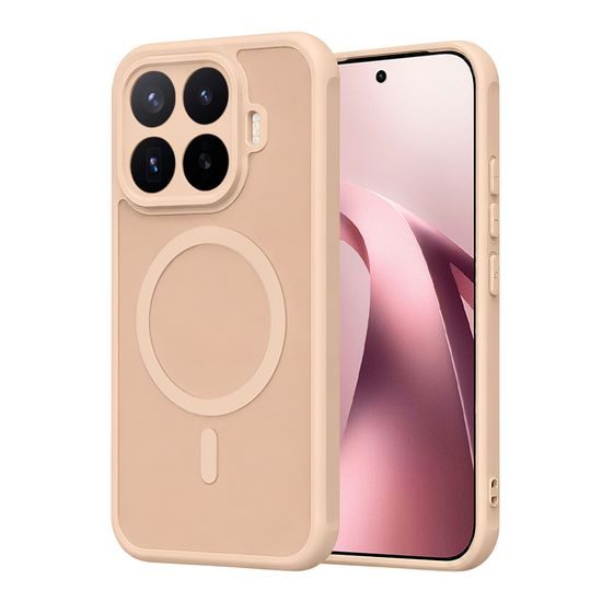 Xiaomi 17T dėklas – Techsuit HaloFrost II MagSafe – auksinė
