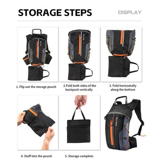 West Biking Kolesarski nahrbtnik s hidratacijskim mehom, 10 l