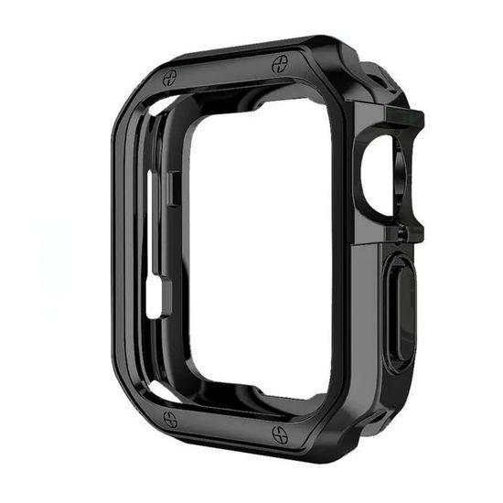 Θήκη Soft Strong, Apple Watch 7 / 8 / 9, 45 mm, μαύρη