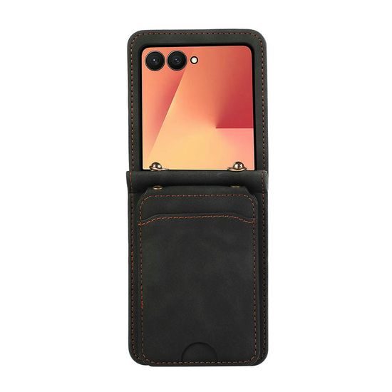 Etui Crossbody, Samsung Galaxy Z Flip 8, czarne