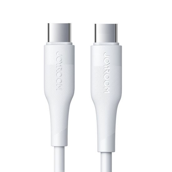Joyroom odolný kabel USB-C - USB-C, PD 60W, 1,8 m, bílý (S-1830M3)