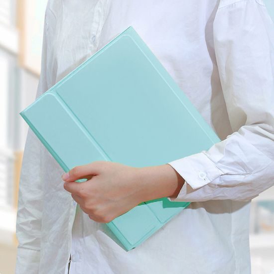 Husă cu tastatură Bluetooth pentru Samsung Galaxy Tab A9 Plus, albastră