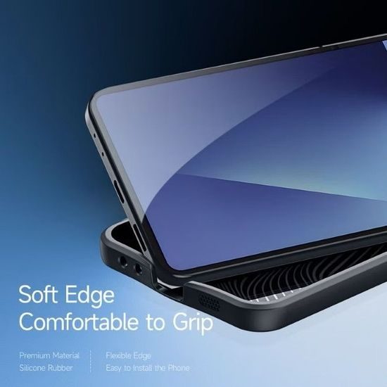 Dux Ducis Yind, Samsung Galaxy Z Flip 7, μαύρο