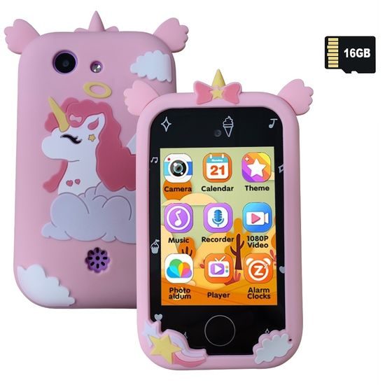 Dětský chytrý telefon, fialový