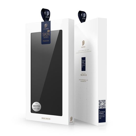 Dux Ducis Skin Pro, knížkové pouzdro, Motorola Moto G71 5G, černé