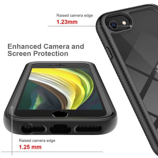 JP Defense360 maska, iPhone 6 / 7 / 8 / SE 2020, crna