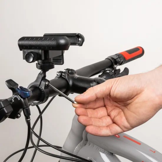 Univerzálny držiak mobilného telefónu na bicykel FIXED Bikee Plus, čierny