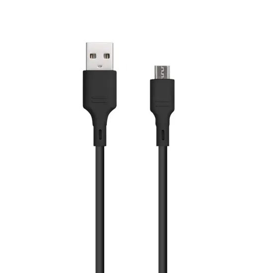 BlueStar kabel USB - Micro USB 1 m, černý