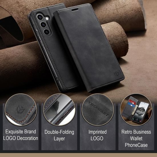 Techsuit Confy Cover, Xiaomi Redmi A5 4G (Standard), μαύρο