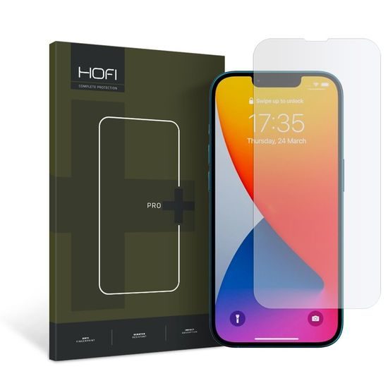 Hofi Pro+ Displayschutz aus gehärtetem Glas, iPhone 13 / 13 Pro / 14