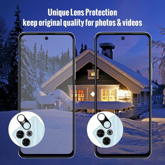 3D Προστατευτικό Γυαλί Φακού Κάμερας, Xiaomi Redmi 13