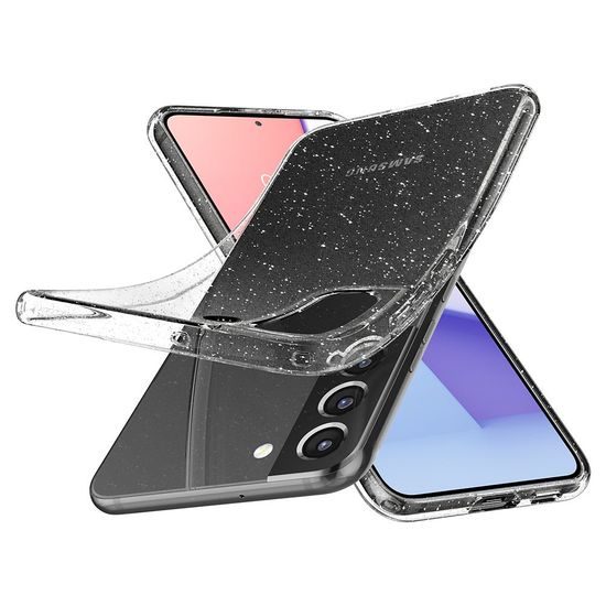 Spigen Liquid Crystal Handyhülle, Samsung Galaxy S22, Glitter Crystal