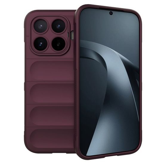Magic Shield Hoesje voor Xiaomi 17T - Schokbestendig - Wijnrood