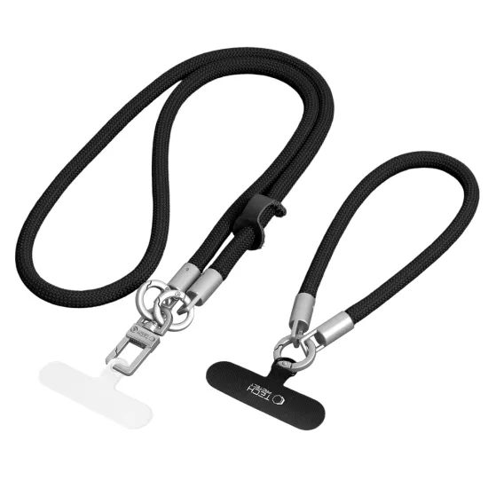 Tech-Protect C10S Crossbody & Wrist tracolla, nero