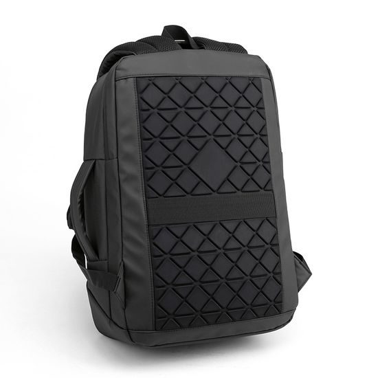JP Rucksack B22 - Multifunktionaler Tagesrucksack 44x30x14 cm - Schwarz