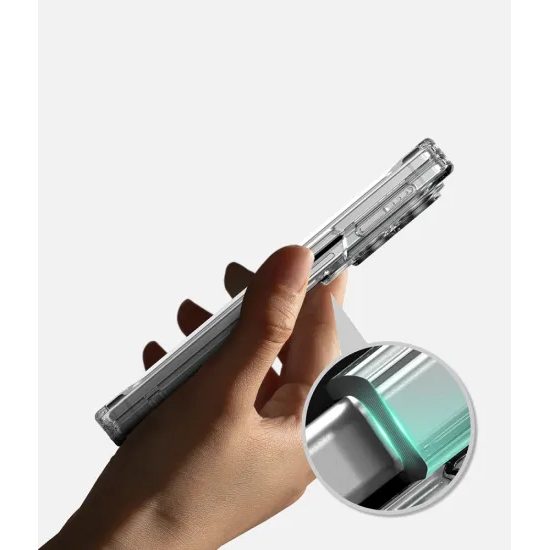 Ringke Fusion Flap etui, Samsung Galaxy Z Fold 8, prozoren