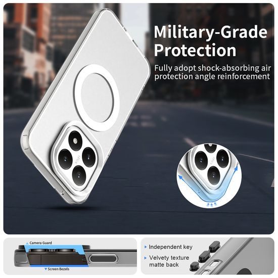 Techsuit CandyCase MagSafe, Xiaomi 15T, λευκό