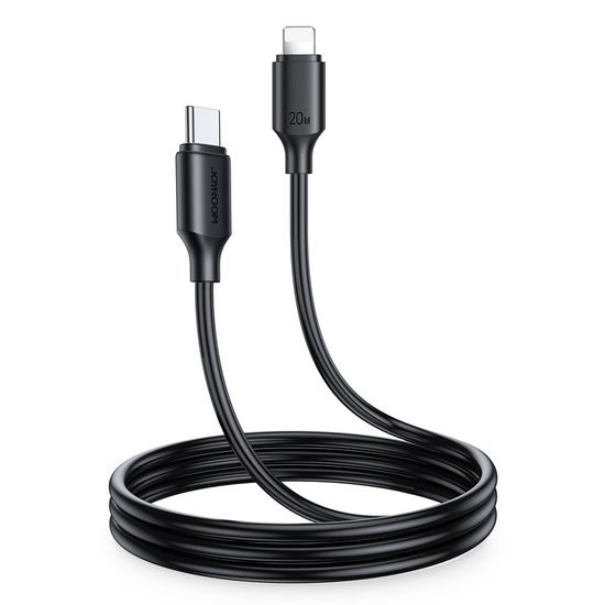 Joyroom kabel USB-C - Lightning, 480Mb/s, 20W, 2m, černý (S-CL020A9)