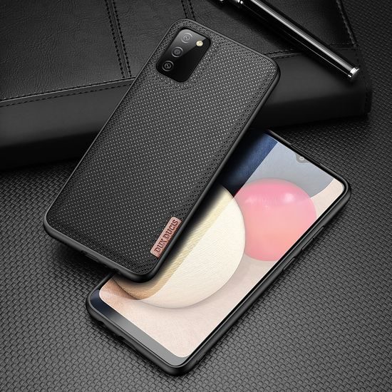 Dux Ducis Fino case, Samsung Galaxy A02s, črn