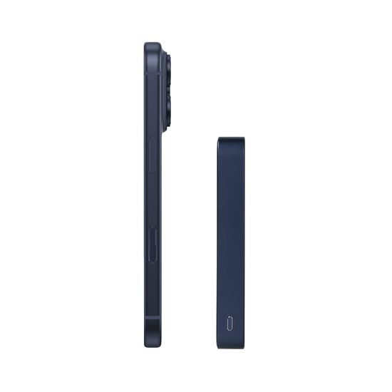 Blavec BJ-04 Slim 3σε1 MagSafe powerbanka USB-C, 10000mAh, 22,5W, μπλε