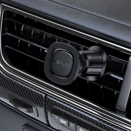 Acefast mágneses autós telefontartó D50 4,7–6,9" telefonokhoz, fekete