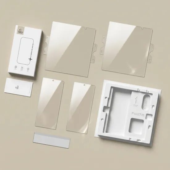 Tech-Protect Easy Set Foil & Glass Fit+, Ochranná sada 4v1, Samsung Galaxy Z Fold 8 Ultra