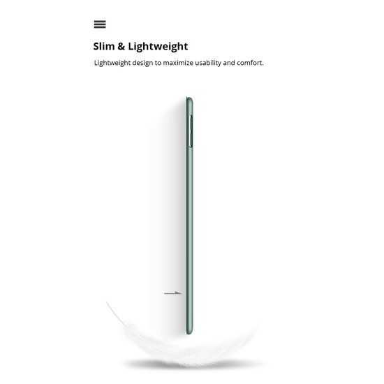 JP Smart case Pen husă pentru tabletă, iPad 10.2, 2019 / 2020 / 2021 (iPad 7 / 8 / 9), neagră
