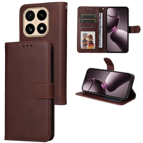 Μαγνητική Θήκη, Xiaomi 15T, καφέ