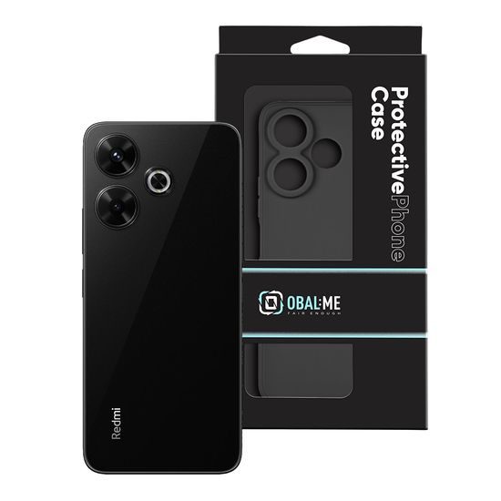 OBAL:ME Matte TPU Kryt pro Xiaomi Redmi 13 4G / 5G, černý