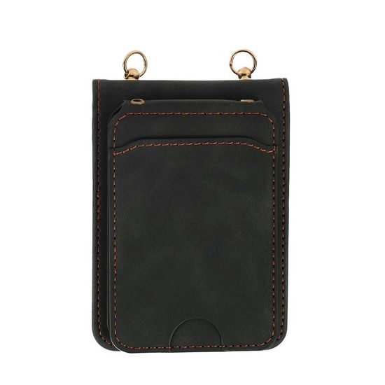 Crossbody θήκη, Samsung Galaxy Z Flip 6, μαύρη
