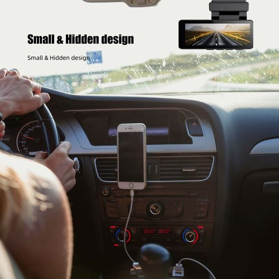 4K WiFi autokamera s 2,99" displejem a zadní kamerou
