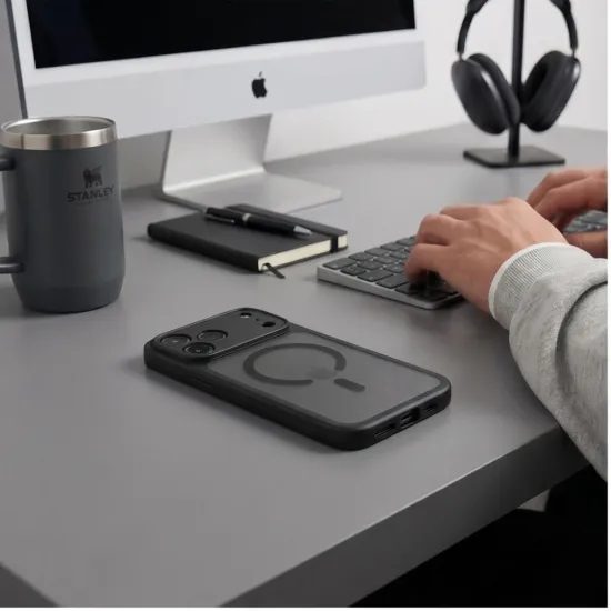Tech-Protect BasicMag MagSafe ümbris iPhone 17 Pro Max / 18 Pro Max – matt must