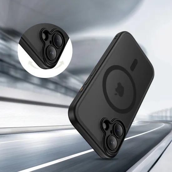 Tech-Protect MagPeak MagSafe CC, iPhone 17, μαύρο ματ