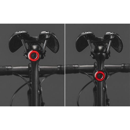 Rockbros Q3 Πίσω φως για ποδήλατα, μαύρο