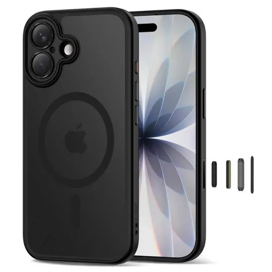 Tech-Protect MagPeak MagSafe CC, iPhone 17, μαύρο ματ