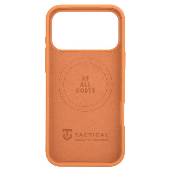 Tactical MagForce Velvet Smoothie Hoesje - iPhone 17 Pro Max - MagSafe geschikt - Oranje
