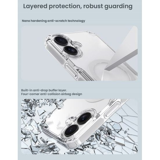 Nillkin Nature TPU PRO Magnetic Θήκη, iPhone 17, διάφανη