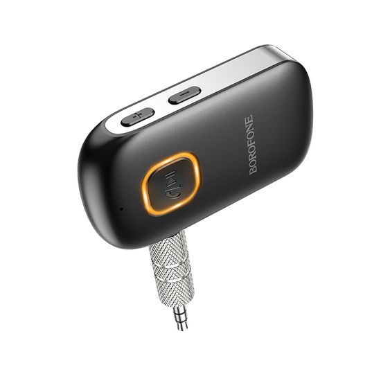 Borofone FM vysielač BC42, MP3, Bluetooth, MicroSD, výstup Jack 3,5 mm, čierny