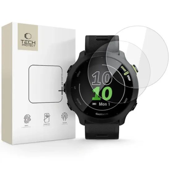 Tech-Protect Σκληρυμένο γυαλί Glass Fit+, Garmin Forerunner 55, 2 τεμάχια